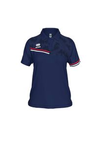 ERREA - Polo Errea Eden Polo Mc Ad Damskie. Typ kołnierza: polo. Kolor: niebieski #1