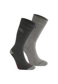 CRAGHOPPERS - Skarpety Odstraszające Owady Dla Dorosłych Unisex (zestaw 2 Sztuk). Kolor: czarny, szary, wielokolorowy. Sport: turystyka piesza