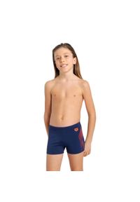 Szorty Kąpielowe Arena Swim Short Graphic Junior. Kolor: niebieski. Materiał: materiał, elastan
