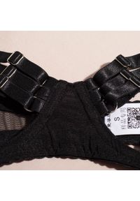 Intica - Komplet bielizny trzyczęściowy na romantyczny wieczór Vlasta. Kolor: czarny. Materiał: tkanina, materiał #9