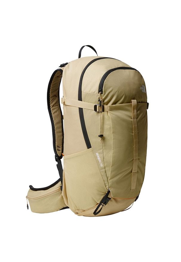 Plecak The North Face Basin 36L 0A52CX4R91 - beżowy. Kolor: beżowy. Materiał: tkanina, nylon