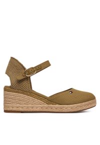 TOMMY HILFIGER - Espadryle Tommy Hilfiger. Kolor: brązowy #1