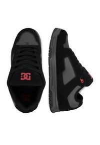 DC Shoes Sneakersy EO-DC COILER DC03011003 Czarny. Kolor: czarny. Materiał: skóra, zamsz #7