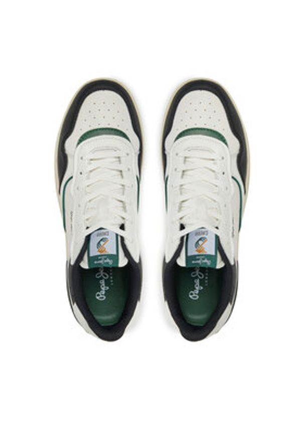 Pepe Jeans Sneakersy PMS00029 Czarny. Kolor: czarny. Materiał: skóra