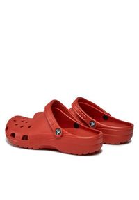 Crocs Klapki Classic 10001 Czerwony. Kolor: czerwony