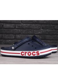 Chodaki klapki sandały sportowe basenowe Crocs CROCBAND. Kolor: wielokolorowy, biały, czerwony, niebieski