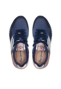 Pepe Jeans Sneakersy PGS30585 Granatowy. Kolor: niebieski #3