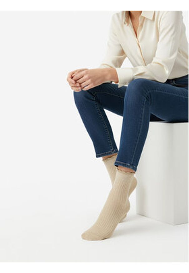 Nine West Skarpety długie CEO_AS_NW_07_W_AW25 (3 PACK) mix Różowy. Kolor: różowy. Materiał: bawełna