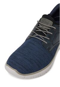 Rieker Sneakersy B6658-14 Granatowy. Kolor: niebieski. Materiał: materiał