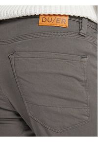 Duer Spodnie materiałowe No Sweat MFNS1001 Szary Slim Fit. Kolor: szary. Materiał: bawełna #4