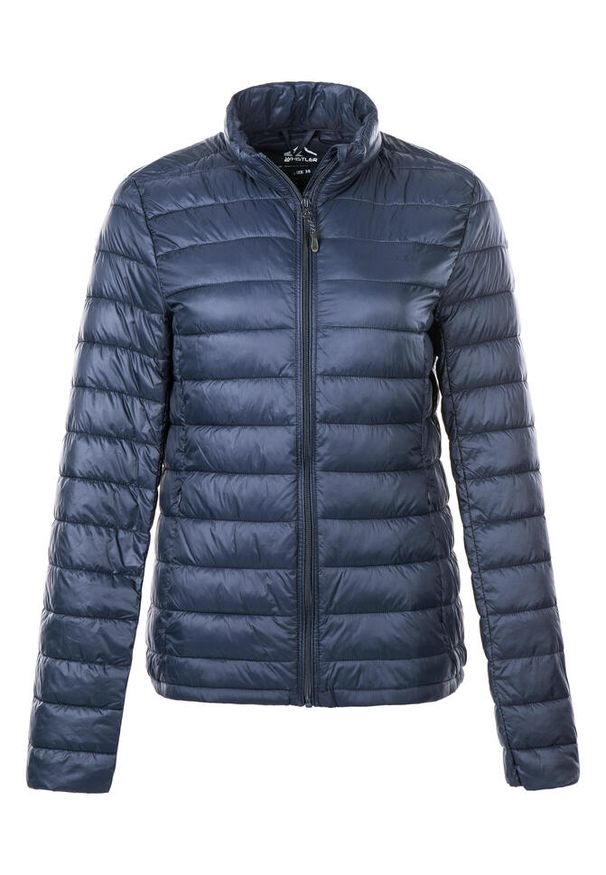 Damska kurtka puchowa Whistler Tepic Pro-Lite. Kolor: niebieski. Materiał: puch. Sezon: zima. Sport: turystyka piesza