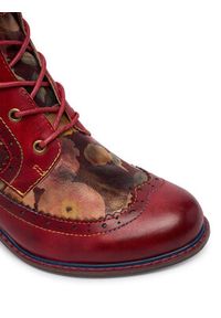 Laura Vita Trzewiki Evcao 81 Czerwony. Kolor: czerwony. Materiał: skóra #5