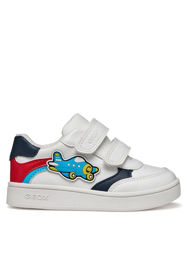Sneakersy Geox. Kolor: biały