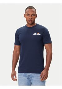 Ellesse T-Shirt Voodoo SHB06835 Granatowy Regular Fit. Kolor: niebieski. Materiał: bawełna