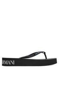Emporio Armani Japonki XVQS09 XN118 00002 Czarny. Kolor: czarny. Materiał: syntetyk #3