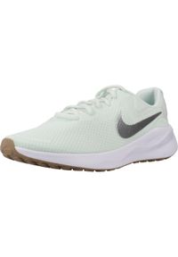 Tenisówki Nike Model Revolution 7 Kolor Zielony. Kolor: zielony. Materiał: tkanina. Model: Nike Revolution. Sport: turystyka piesza #1