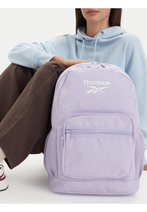 Reebok Plecak CWBEO-RBK-P-004-10 Fioletowy jasny. Kolor: fioletowy. Materiał: materiał