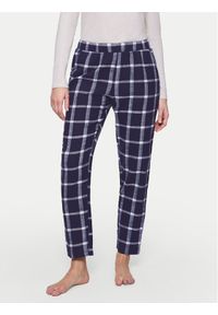 Triumph Spodnie piżamowe Mix&Match 10225048 Granatowy. Kolor: niebieski. Materiał: bawełna #1
