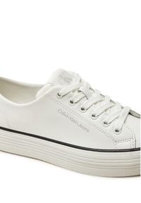 Calvin Klein Jeans Tenisówki Bold Vulc Flatf Low Lth In YW0YW01633 Biały. Kolor: biały. Materiał: skóra #3