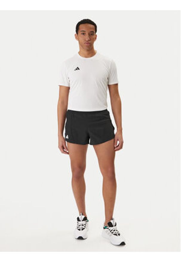 Adidas - adidas Szorty sportowe Adizero Essentials Split IM8585 Czarny Slim Fit. Kolor: czarny. Materiał: syntetyk