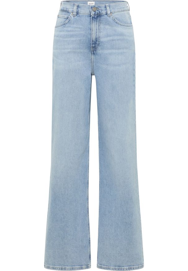 Damskie Spodnie jeansowe Mustang Style Luise Wide Denim Blue 1016553 5000 211