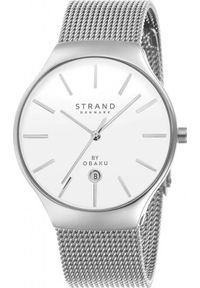 Zegarek Strand Zegarek męski Strand S701GDCWMC srebrny. Kolor: srebrny #1