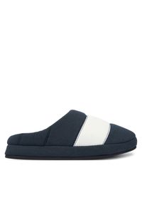 TOMMY HILFIGER - Tommy Hilfiger Kapcie Flag House FM0FM05613 Granatowy. Kolor: niebieski. Materiał: materiał