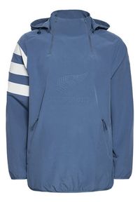 Adidas - adidas Kurtka anorak All Blacks All-Weather EH5571 Niebieski Regular Fit. Kolor: niebieski. Materiał: syntetyk #3