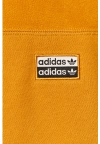 adidas Originals - Bluza. Okazja: na co dzień. Kolor: żółty. Styl: casual #4