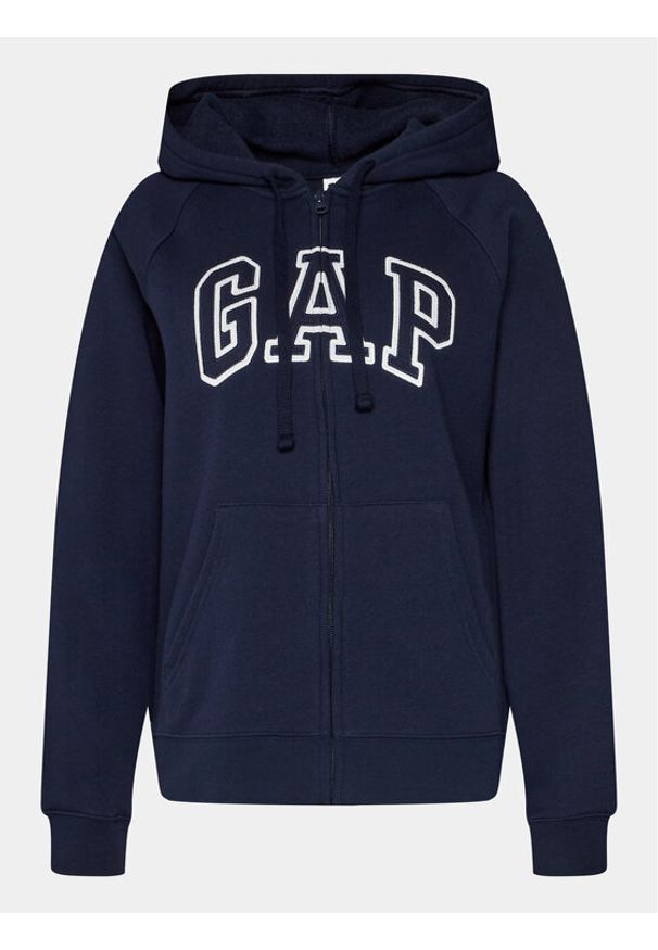 GAP - Gap Bluza 463503-01 Granatowy Regular Fit. Kolor: niebieski. Materiał: bawełna