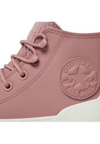 Converse Botki Chuck Taylor A04635C Różowy. Kolor: różowy. Materiał: skóra #5