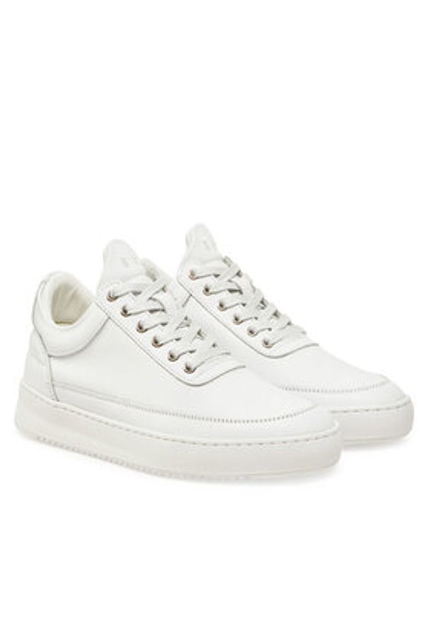 Filling Pieces Sneakersy Low Top Ripple 25122901901 Biały. Kolor: biały. Materiał: skóra
