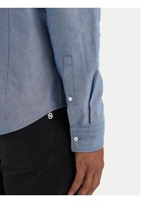 Hugo - HUGO Koszula Evito 50479302 Niebieski Slim Fit. Kolor: niebieski. Materiał: bawełna #5