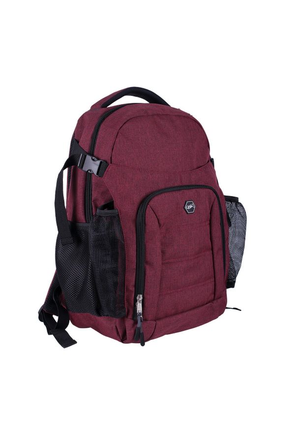 Plecak QHP. Kolor: wielokolorowy, czerwony, brązowy