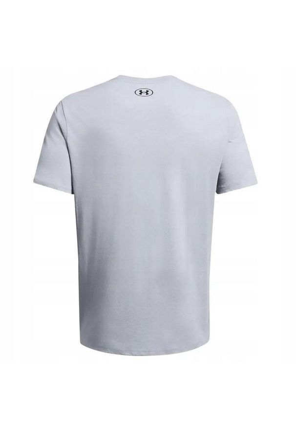 Under Armour - T-shirt Męski Z Krótkim Rękawem Foundation. Kolor: szary. Długość rękawa: krótki rękaw. Długość: krótkie. Sport: turystyka piesza