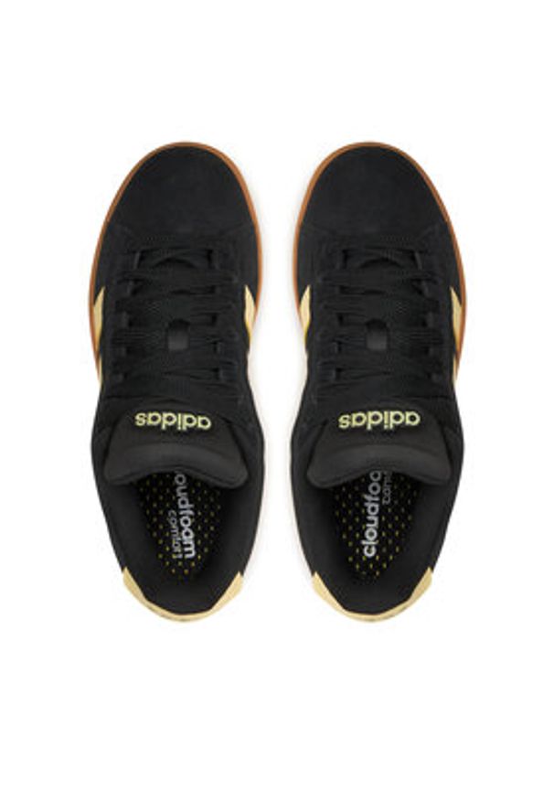 Adidas - adidas Sneakersy Grand Court Alpha 00S IH1288 Czarny. Kolor: czarny. Materiał: skóra