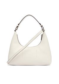 Calvin Klein Torebka Foil Logo Conv Shou?Lder Bag LV04F3272G Biały. Kolor: biały. Materiał: skórzane #4