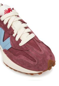 New Balance Sneakersy U327WSA Bordowy. Kolor: czerwony. Materiał: skóra #6