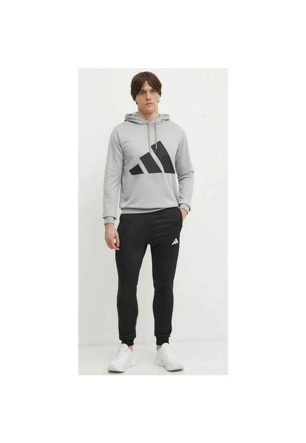 Adidas - Dres Big Logo French Terry Rozmiar M Szary - JI8870. Kolor: szary. Materiał: poliester. Sport: fitness