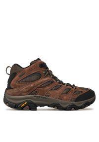 Merrell Trekkingi Moab 3 Mid Gtx J036749 Brązowy. Kolor: brązowy. Materiał: skóra, zamsz. Sport: turystyka piesza