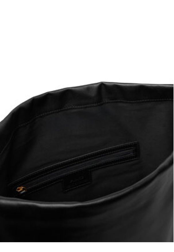 Pinko - PINKO Torebka Slouchy Extra Ai 25-26 PLTT 104364 A0QO Czarny. Kolor: czarny. Materiał: skórzane