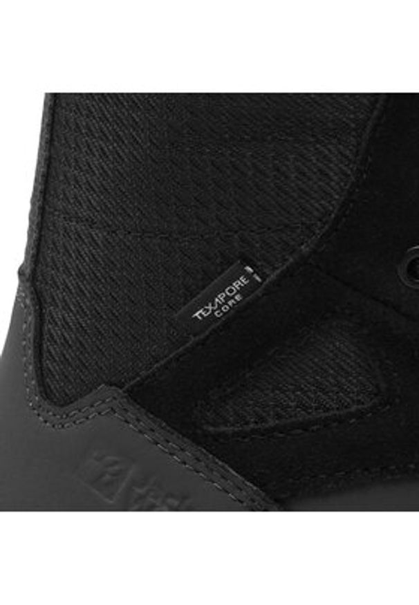 Jack Wolfskin Śniegowce Everquest Texapore Snow High W 4053601 Czarny. Kolor: czarny. Materiał: skóra, nubuk