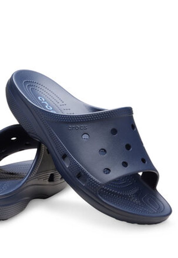 Crocs Klapki Saturday Slide M 213298 Granatowy. Kolor: niebieski