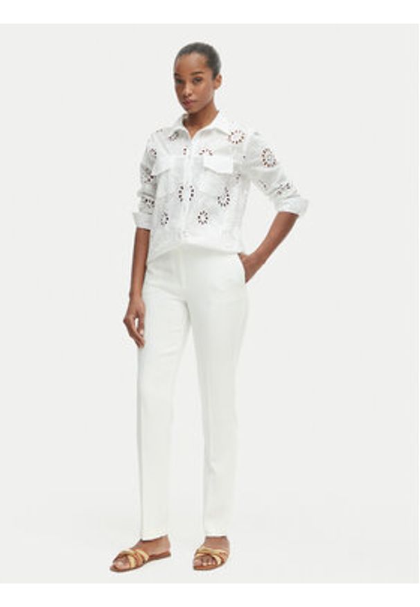 Iconique Koszula Blake IC26-005 Biały Regular Fit. Kolor: biały. Materiał: bawełna