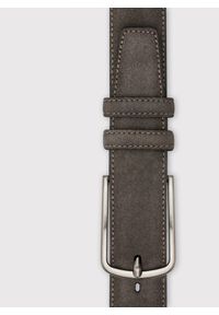 Pako Lorente - PAKO LORENTE - Zamszowy pasek męski w kolorze brązowym. Kolor: brązowy, niebieski. Materiał: zamsz #1