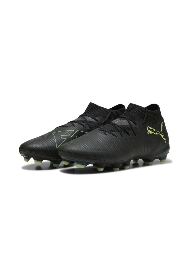 Puma - Buty piłkarskie unisex FUTURE 8 PRO FG/AG PUMA. Kolor: czarny, zielony, wielokolorowy, żółty. Sport: piłka nożna