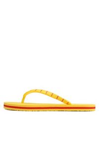 TOMMY HILFIGER - Tommy Hilfiger Japonki Essential Beach Sandal FW0FW07141 Żółty. Kolor: żółty #6