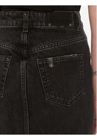 Liu Jo Spódnica jeansowa UF3169 D4861 Czarny Regular Fit. Kolor: czarny. Materiał: jeans, bawełna #3