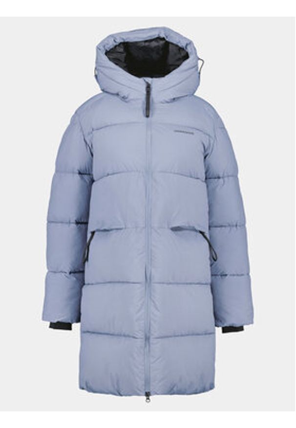 Didriksons Kurtka puchowa Nomi Wns Parka 3 504832 Niebieski Regular Fit. Kolor: niebieski. Materiał: syntetyk