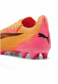 Puma - Buty piłkarskie dla dorosłych PUMA Ultra Ultimate FG/AG. Kolor: czarny, różowy, wielokolorowy. Materiał: syntetyk, materiał. Sport: piłka nożna